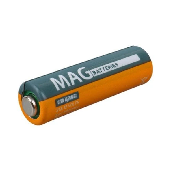 Mag Batteries MG-27 27A 12 Volt İnce Alarm Pili (5'li Blister Paket) - 2