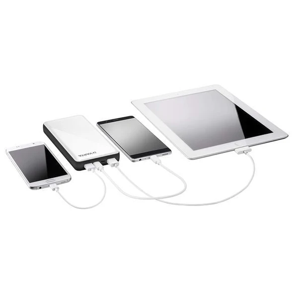 Varta 15.000mAh Led Göstergeli Powerbank 2xUSB Type-C Micro-USB Şarj Girişli - 3