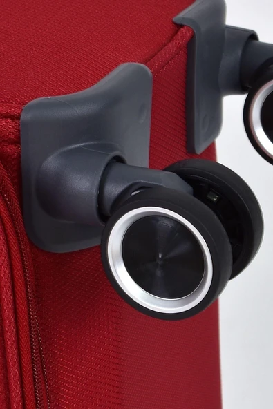 PİERRE CARDİN 6050 BÜYÜK BOY KUMAŞ VALİZ - Resim 8