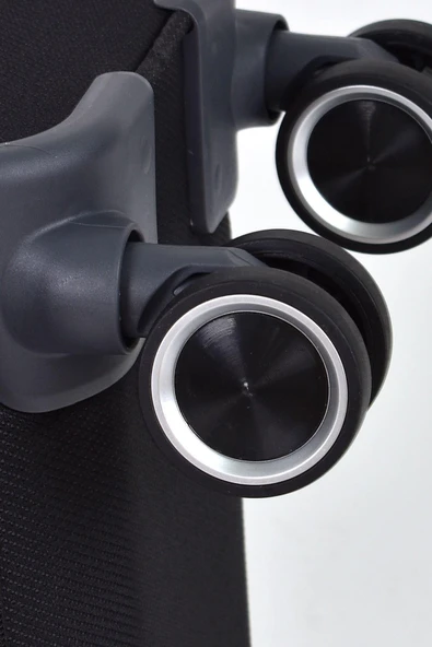 PİERRE CARDİN 6050 BÜYÜK BOY KUMAŞ VALİZ - Resim 3