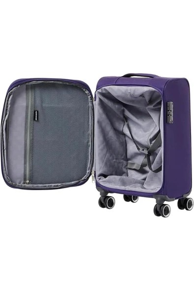 PİERRE CARDİN 6050 BÜYÜK BOY KUMAŞ VALİZ - Resim 10