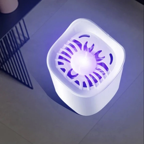 Ev Led Sivrisinek Katili Usb Plug-in Kendinden Emişli Kovucu Sivrisinek Tuzak Lamba - 4