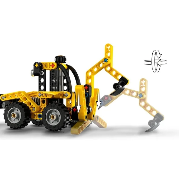 42197 Lego Technic Kazıcı Yükleyici 104 Parça +7 Yaş - 4