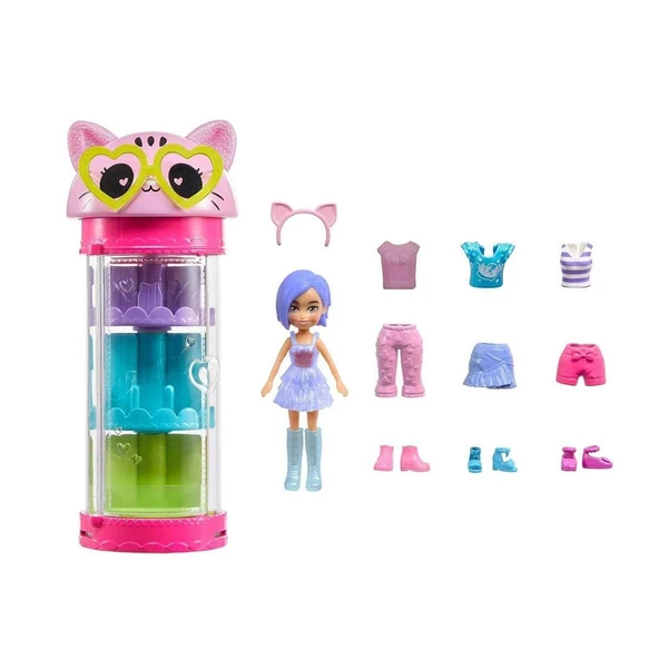Hkw04 Polly Pocket Moda Eğlencesi Oyun Setleri - 2