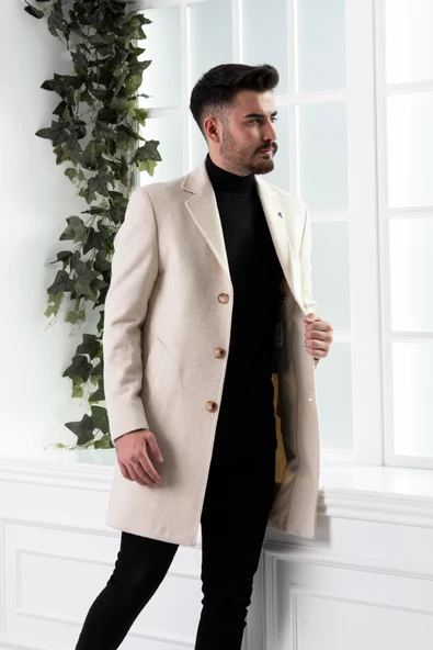 SİR SLİMFİT ERKEK KAŞE KABAN - 5