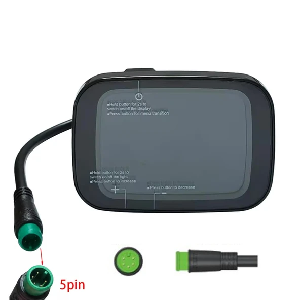 E-Bike Ekran - 20.40DD6 Display, OLA/VONIQ ECO Uyumlu - 2