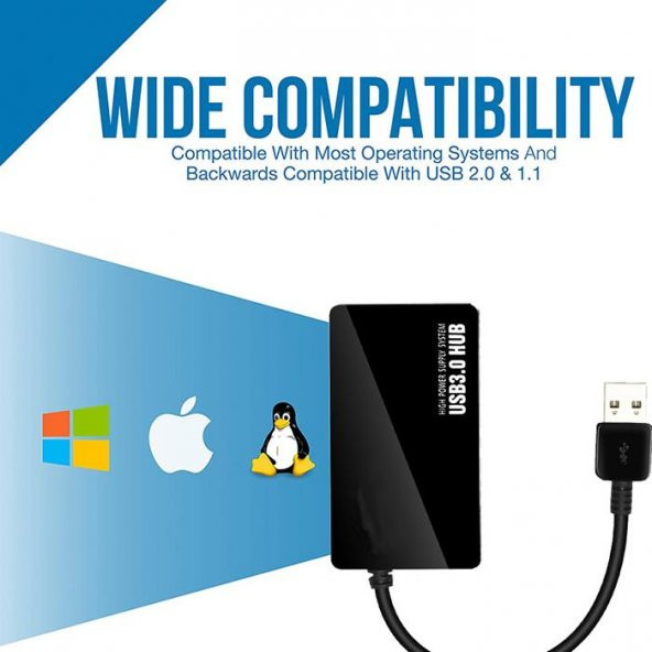 PrimeX PX-2520 Connect Master 4 Port USB 3.0 USB Hub Çoklayıcı - 7