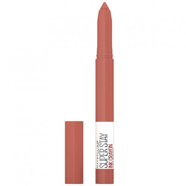 Maybelline New York Super Stay Ink Crayon Kalem Mat Ruj- Spiced Up 100 Reach High