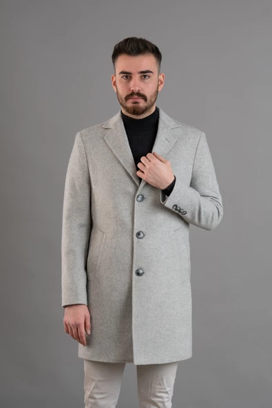 SİR SLİMFİT ERKEK KAŞE KABAN - 8