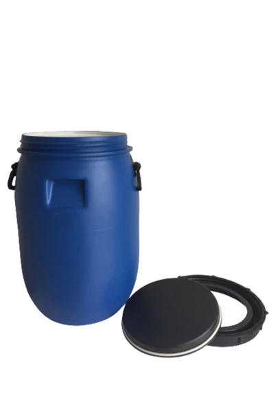 İşplast Yağmur 60 Lt. Çift Katlı Içi Beyaz Bidon Vida Kapaklı - 4