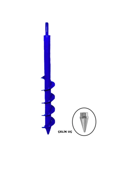 Emek Toprak Burgu Makinesi Matkap Uçlu 30x5 cm - 4