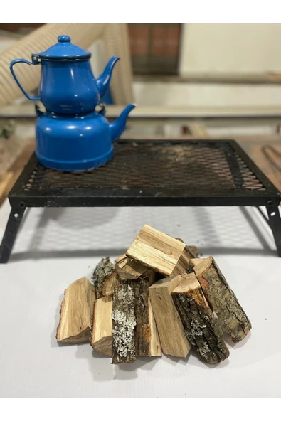 BİODUNSHOP Çuvallı Mangal Semaver Ve Barbekü Için Meşe Odunu 3 Kg - 4