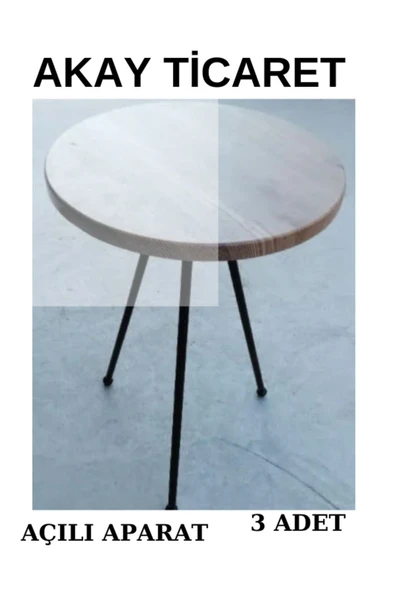 Akay 3'lü Açılı Aparat 3 Adet - Resim 5