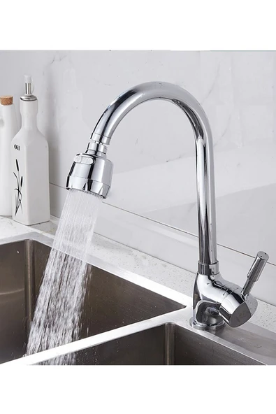 3 Fonksiyonlu Krom Oynar Başlıklı Mutfak Eviye Bataryası ürün görseli 1