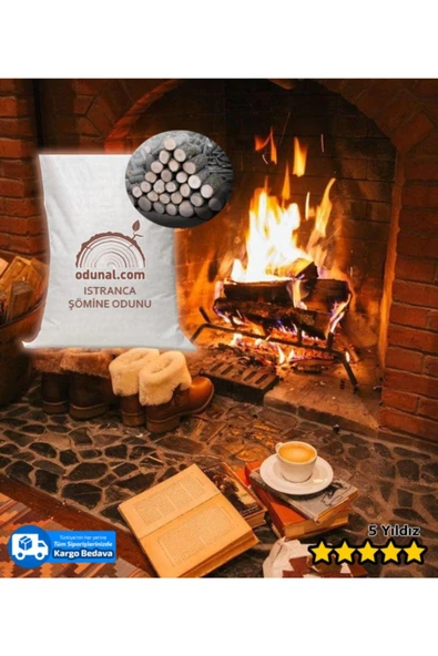 ODUN AL 25 Kg Meşe Odunu Hakiki Şöminelik Meşe Odunu ürün görseli