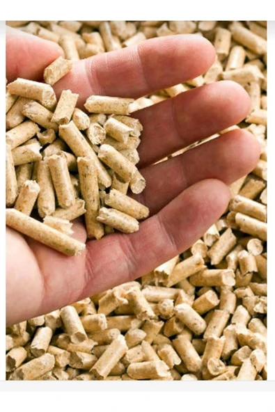 modaeymen Organik %100 Çam Pelet 15kg Pelet Yakıt Ve Kedi Kumu - 2