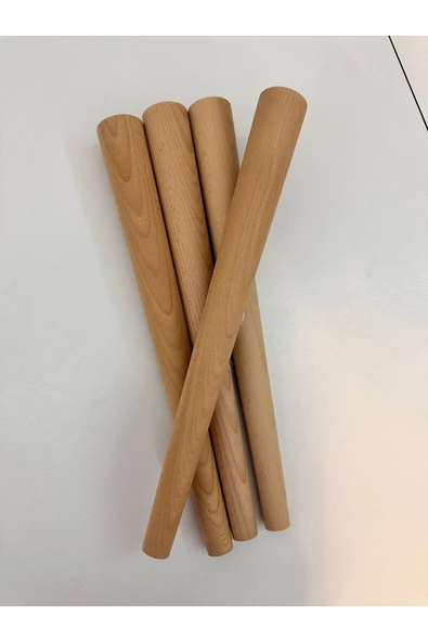 ODABAŞI MOBİLYA AHŞAP KONİK AYAK 4 ADET -45CM MONTAJ APARAT SETİ HEDİYE(4.6CM ÇAPINDA 1.SINIF) - Resim 5