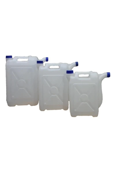 İstoç Türk 1 Adet 20 Litre Sağlıklı Su Taşıyıcı Saklayıcı 1. Kalite Plastikten Üretim Kokusuz Gagalı Su Bidonu
