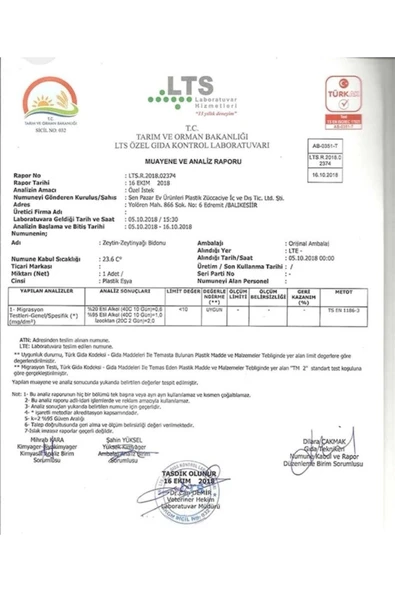 ŞEN PLASTİK Içi Beyaz Köşeli 80 Litre Plastik Zeytinyağı Turşu Bidonu - 2