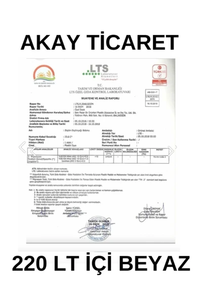 Akay TİCARET 220 LT VARİL - Resim 5