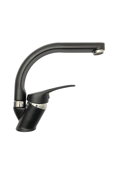 Siyah Krom Banyo Lavabo Bataryası ürün görseli 1