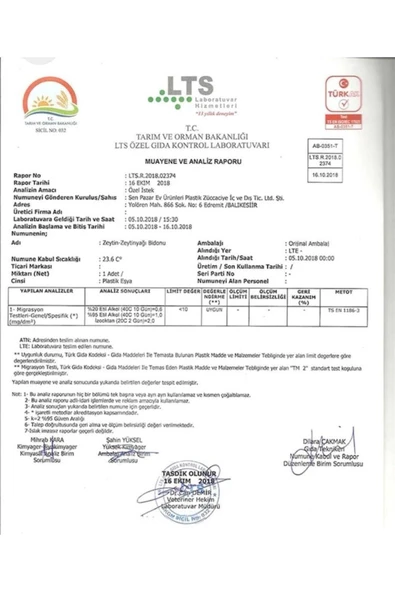 ŞEN PLASTİK 50 Lt Litre Varil Plastik Süt Güğümü Içi Beyaz Bidon - 2