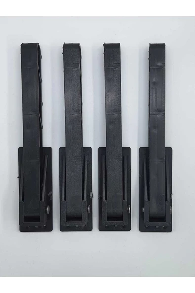 Limnizza Katlanır Plastik Siyah Ayak, Laptop Sehpası Yer Sofrası Kahvaltı Sehpası Ayağı - Resim 2