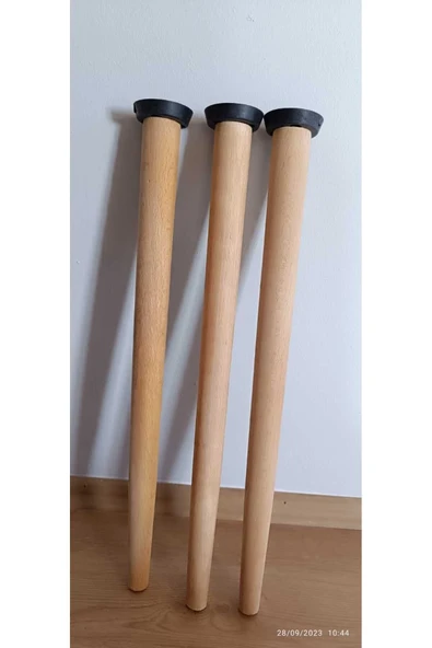 RAVZA MİNA Masa Ayağı 50 Cm 3 Adet Ayak Ve Aparat Vida Dahildir - Resim 2