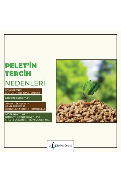istanbul pelet A1 Kalite 20kg %100 Çam Peleti 6mm Yüksek Yanma Enerjisine Sahip Odun Peleti 20kg Şeffaf Poşet - 5