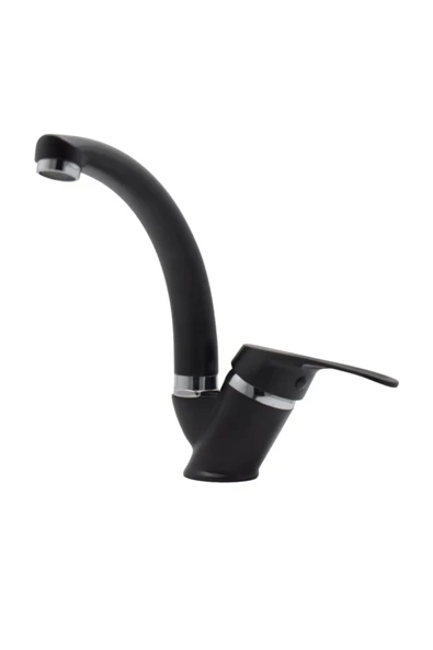 Siyah Banyo Lavabo Bataryası ürün görseli 1