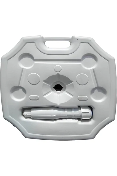 kent online Şemsiye Yelken Bayrak Bidonu Beyaz 20 Lt - 2