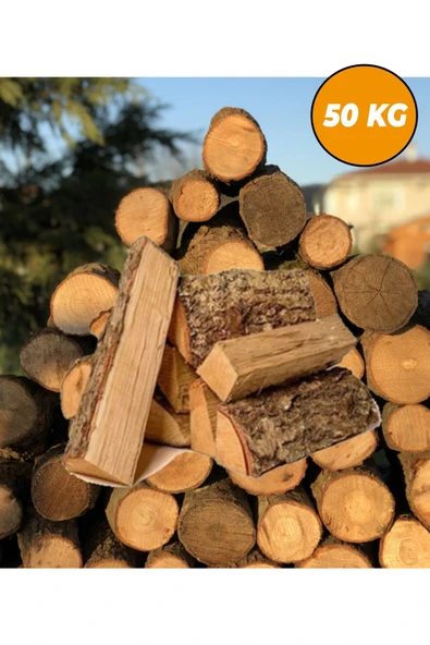 ODUN AL 50 Kg Kırılmış Meşe Odunu, Şömine Odunu, Soba Odunu ürün görseli