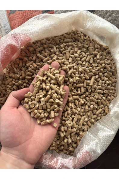 Kanaatsoba&mangal A1 Kalite %100 Çam Peleti 6mm Yüksek Yanma Enerjisine Sahip Odun Peleti 20kg Çuval - 3