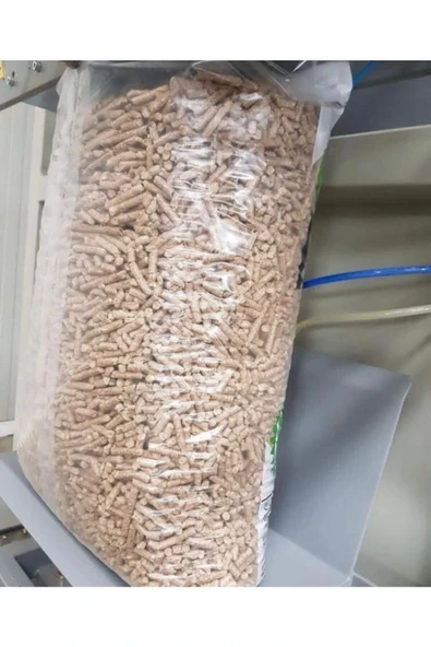 istanbul pelet A1 Kalite 20kg %100 Çam Peleti 6mm Yüksek Yanma Enerjisine Sahip Odun Peleti 20kg Şeffaf Poşet - 7
