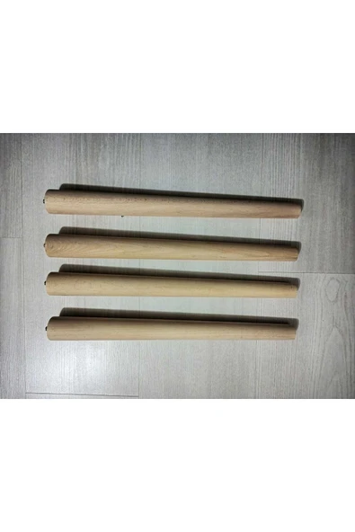 MASALL Ahşap konik 44cm ayak zigon sehpa 4lük puf ,tabure,komidin,orta sehpa,benç. Ayak - Resim 2