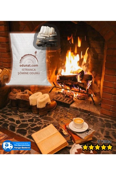 ODUN AL 25 Kg Hakiki Meşe Kırılmış Şömine Odunu ürün görseli