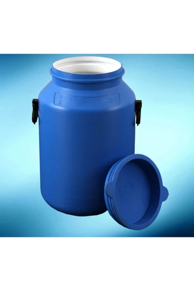 ŞEN PLASTİK 30 Lt Içi Beyaz Kauçuk Kapak Süt Güğümü