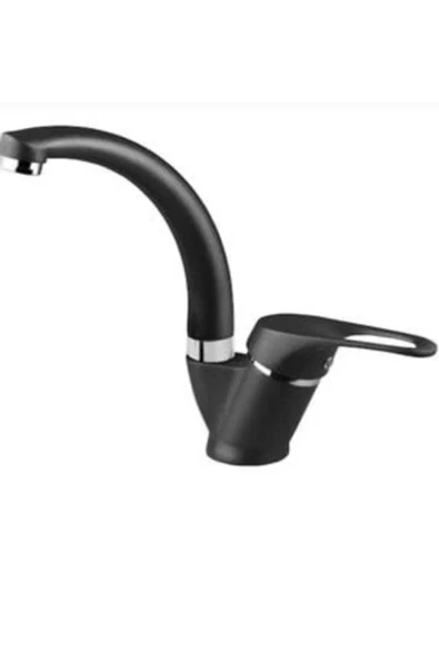 Siyah Krom Mix Lavabo Bataryası ürün görseli 1