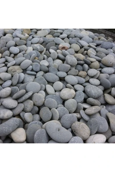 HB BOTANIC Doğal 20 Adet Dekoratif Boyanabilir Yassı Dere Taşı , Boyama Taşı 2 - 10 Cm ürün görseli
