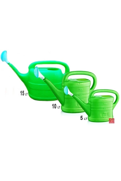 Tarsan Plastik Bahçe Sulama Bidonu 10 Lt ( Turuncu Yeşil ) - 2