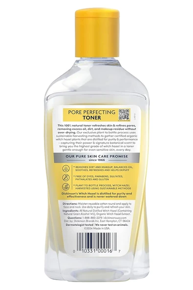 Dickinsons Witch Hazel Pore Perfecting Tonik 237ML - 2