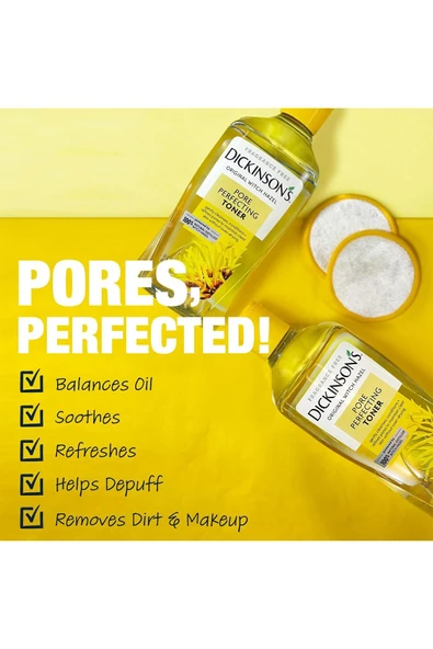 Dickinsons Witch Hazel Pore Perfecting Tonik 237ML - 5