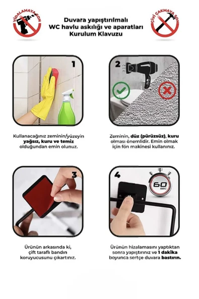 Siyah Yuvarlak Havluluk - Resim 2