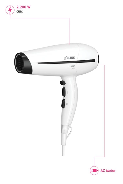 Altus Al 7044 S Iyonik Saç Kurutma Makinesi - Resim 3