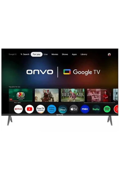 Onvo 75OVF9000UQ Ultra HD 75" 190 Ekran Uydu Alıcılı Google Smart QLED TV ürün görseli