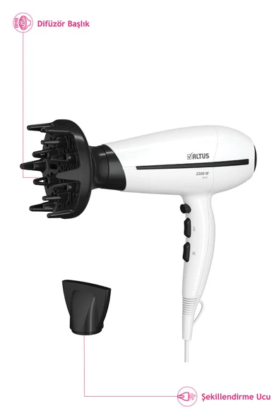 Altus Al 7044 S Iyonik Saç Kurutma Makinesi - Resim 5