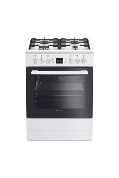 Altus AL 575 GT 4 Gözü Gazlı 6 Fonksiyonlu Solo Fırın LPG