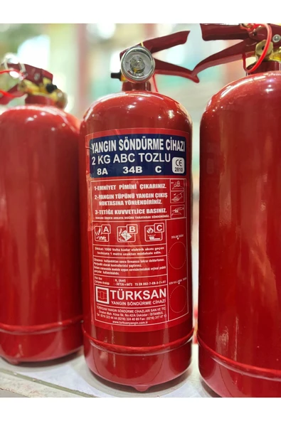 ünal grup  2 Kg Kuru Kimyevi Tozlu Yangın Söndürme Cihazı