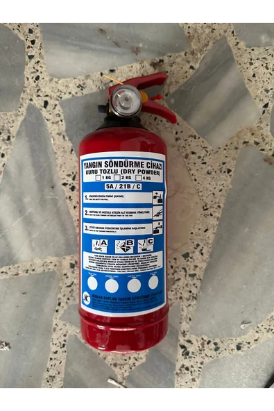 ünal grup  1KG KURU KİMYEVİ TOZLU YANGIN TÜPÜ