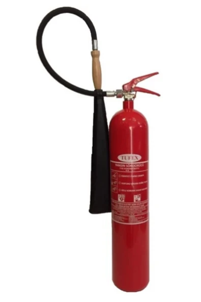 ünal grup  Karbondioksit Gazlı Yangın Söndürme Tüpü Askısı 5 Kg Co2 Tüpler Için - 3